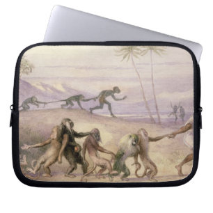 Funda Para Portátil Las maneras y las aduanas de monos