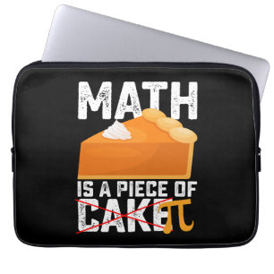 Funda Para Portátil Las Matemáticas Son Fáciles Día Pi Divertido