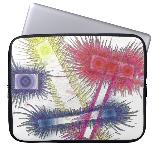 Funda Para Portátil Las puertas del cielo en blanco (Frente)