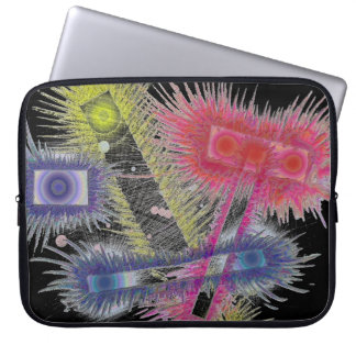 Funda Para Portátil Las puertas del cielo en negro