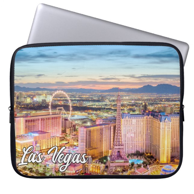 Funda Para Portátil Las Vegas, Nevada, Estados Unidos (Frente)