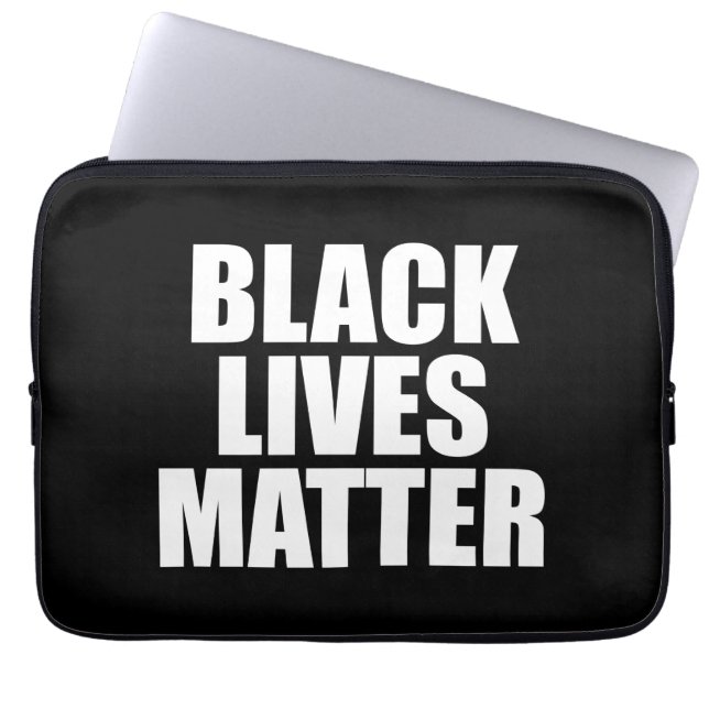 Funda Para Portátil Las vidas negras importan (Frente)