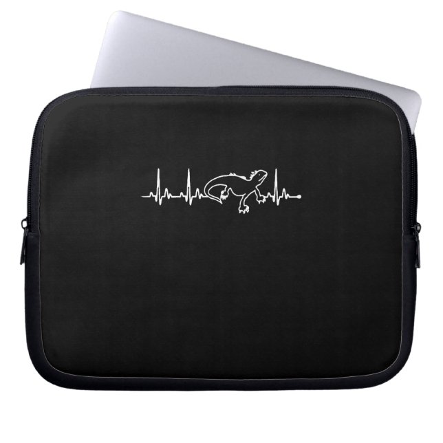 Funda Para Portátil latido de iguana (Frente)