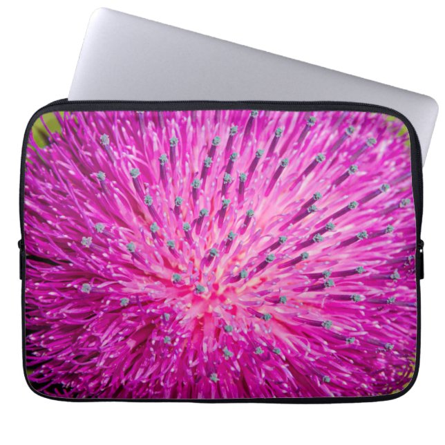 Funda Para Portátil Leche con el cardo cerrado (Frente)