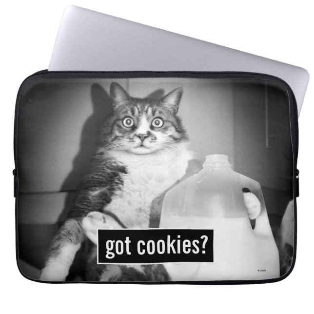 Funda Para Portátil Leche de gato de jug (Frente)