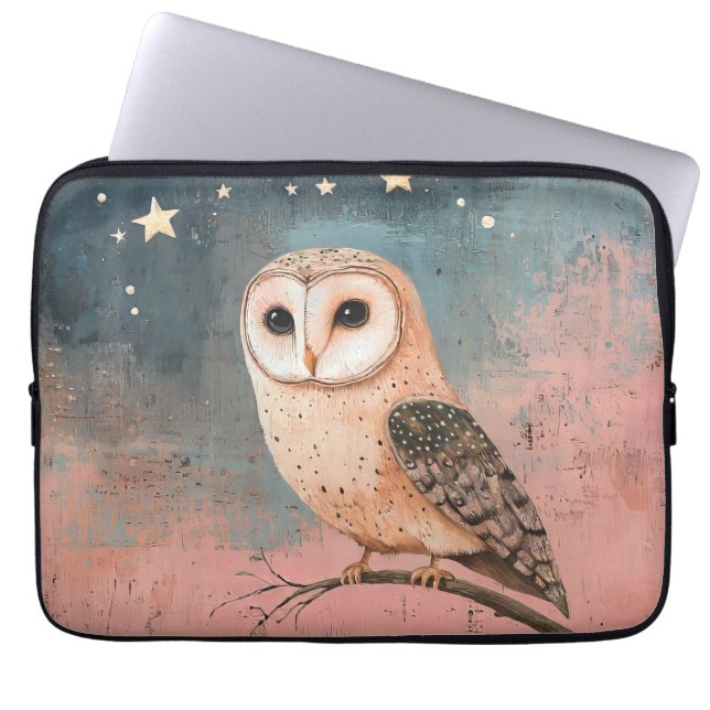 Funda Para Portátil Lechuza Cuta (Frente)