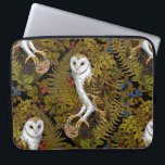 Funda Para Portátil Lechuzas, helechos, roble y bayas 2<br><div class="desc">Lechuzas,  ratones,  bayas y helechos,  sin soldadura</div>