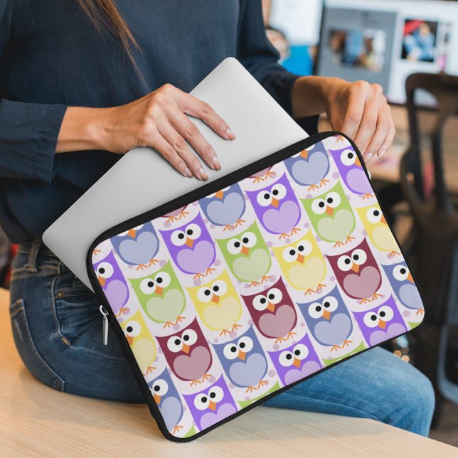 Funda Para Portátil Lechuzas, Patrón de búho, Lechuzas para bebés, Lec (Subido por el creador)