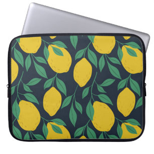 Funda Para Portátil Lemones coloridos: Vibrancia de mano.