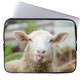 Funda Para Portátil Lengua de presentación de las ovejas