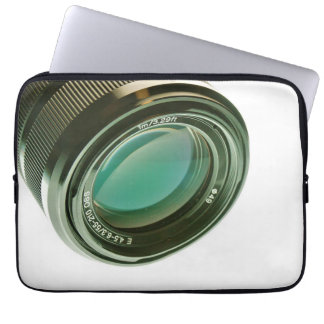 Funda Para Portátil Lens van een fotocamera, een scherpe blik.