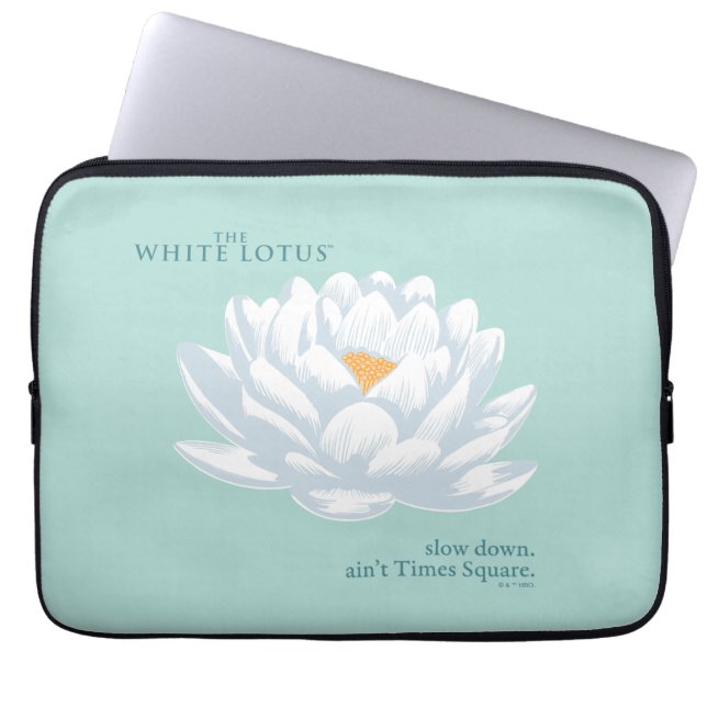 Funda Para Portátil Lentamente abajo, Ain't Times Square - El Lotus bl (Frente)