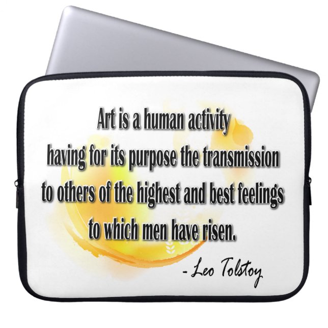 Funda Para Portátil Leo Tolstoy (Frente)