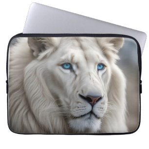 Funda Para Portátil León blanco
