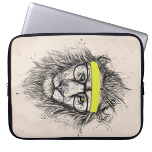 Funda Para Portátil León del inconformista (fondo ligero)