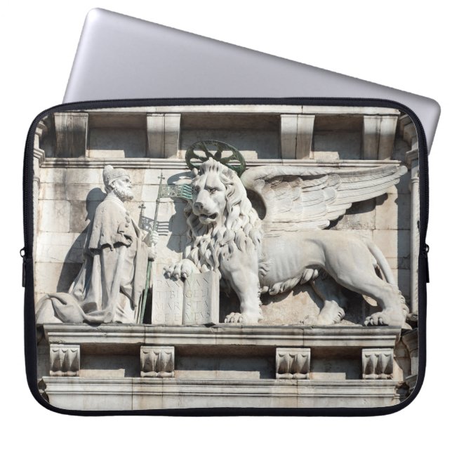 Funda Para Portátil León veneciano (Frente)