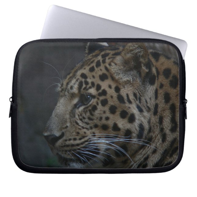 Funda Para Portátil Leopard Laptop Sleeve (Frente)