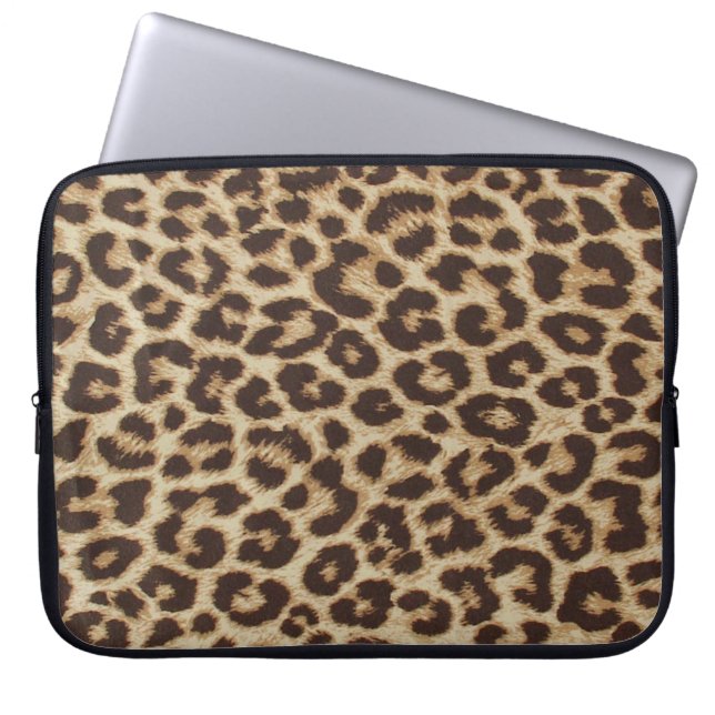 Funda para portátil Leopard Pattern (Frente)