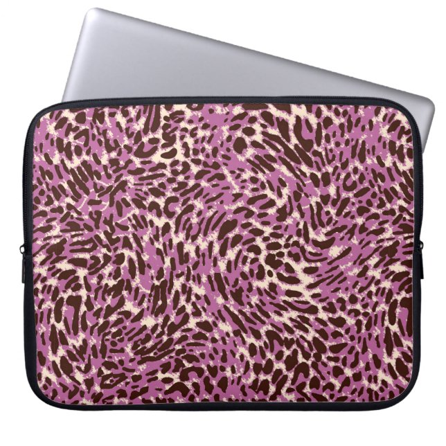 Funda Para Portátil Leopard Pattern, Leopard Print, Animal print,  (Frente)
