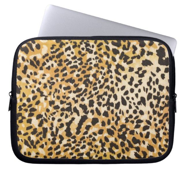 Funda para portátil Leopardo (Frente)
