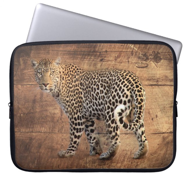 Funda Para Portátil Leopardo (Frente)