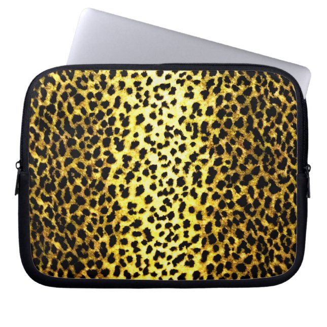 Funda Para Portátil Leopardo (Frente)