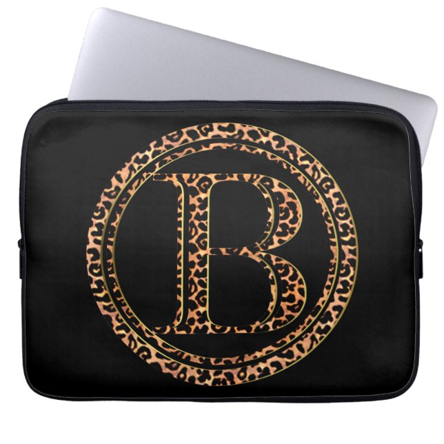 Funda Para Portátil leopardo B (Frente)