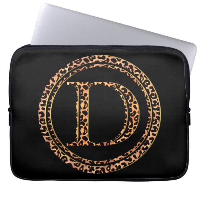 Funda Para Portátil leopardo D (Frente)