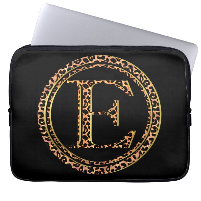 Funda Para Portátil leopardo E (Frente)