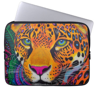 Funda Para Portátil Leopardo Luminoso
