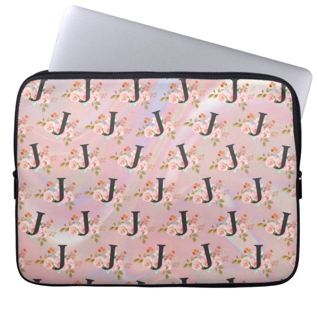 Funda Para Portátil Letra J (Frente)