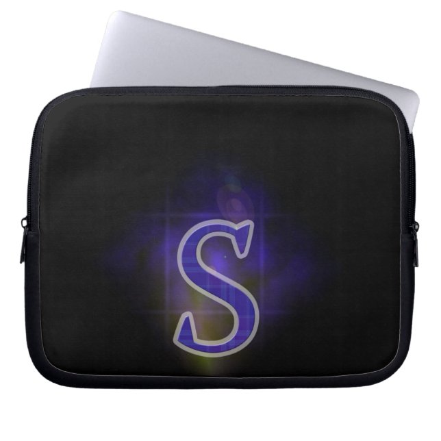 Funda Para Portátil Letra S (Frente)