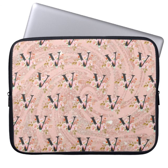 Funda Para Portátil Letra V (Frente)