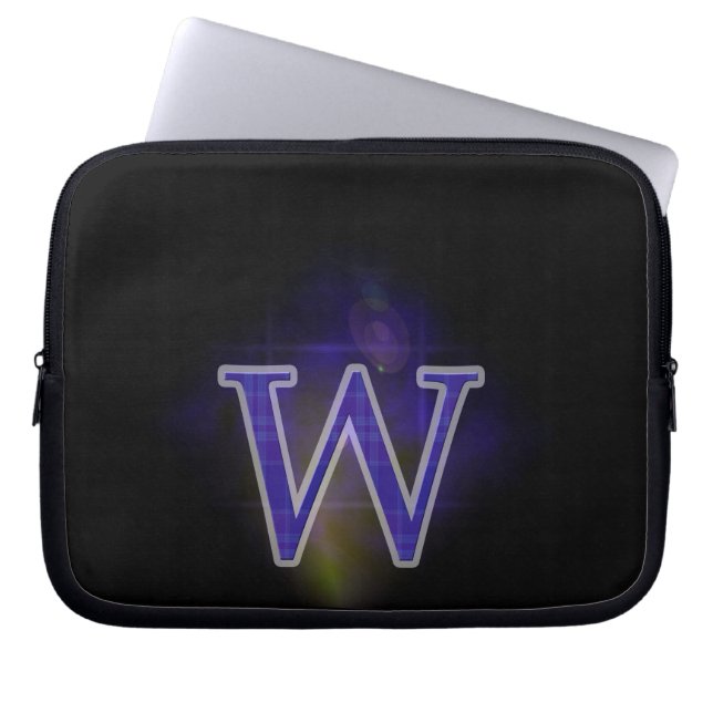 Funda Para Portátil Letra W (Frente)