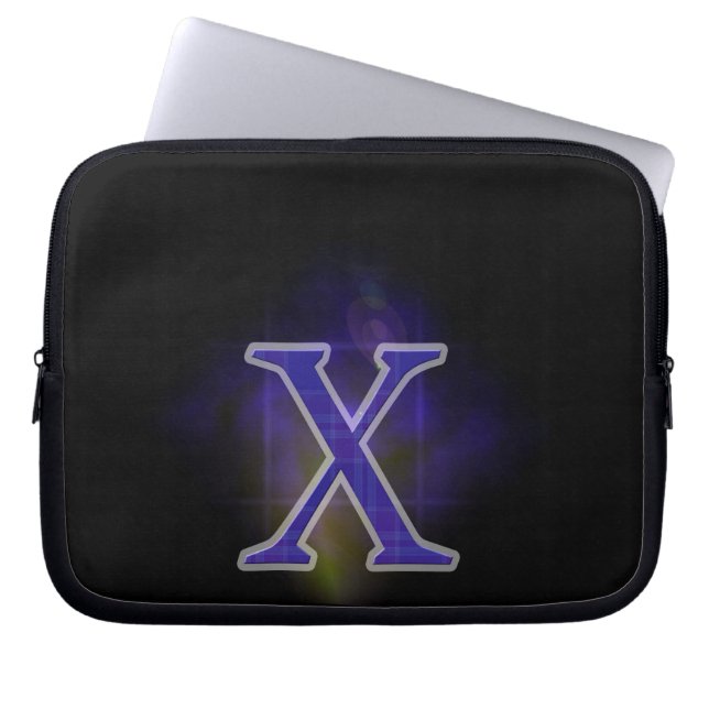 Funda Para Portátil Letra X (Frente)