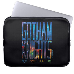 Funda Para Portátil Letras de Gotham Knights City