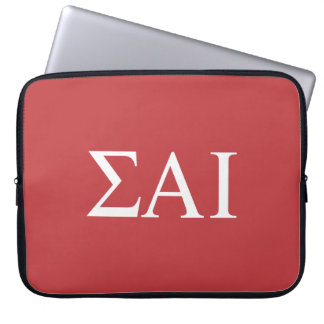Funda Para Portátil Letras griegas de Sigma Alpha Iota