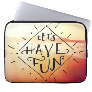 Funda Para Portátil Lets se divierte