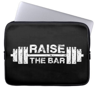 Funda Para Portátil Levantar El Bar, Barbell - Inspirador De Entrenami
