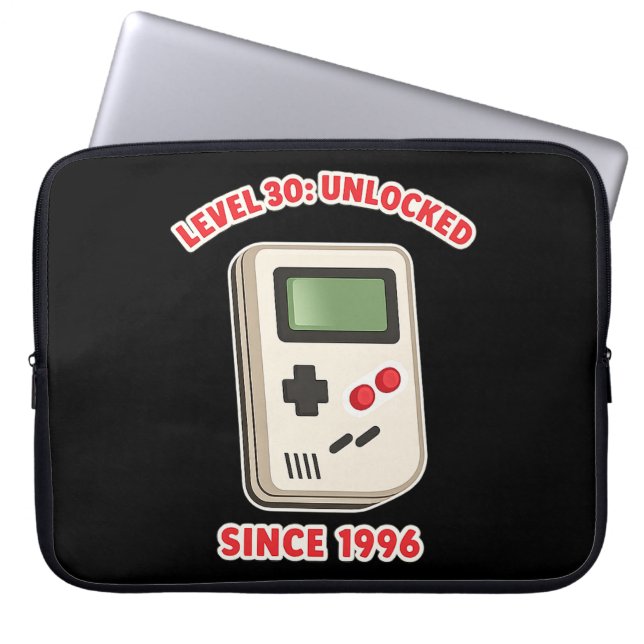 Funda Para Portátil Level 30 Unlocked Since 1996 (Frente)