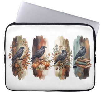 Funda Para Portátil Leyenda del cuervo, decoración celestial de bruja