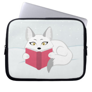 Funda Para Portátil Leyendo Fox