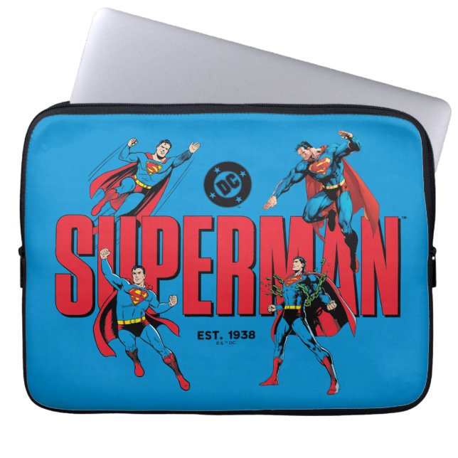 Funda Para Portátil Leyes de Superman para Siempre Gráfico (Frente)