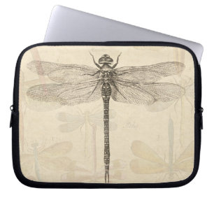 Funda Para Portátil Libélula Vintage Antigua Clásica Naturaleza