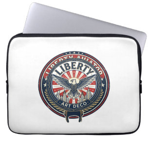 Funda Para Portátil Libertad Aviador Patriótico Aviación Patriótica Vi