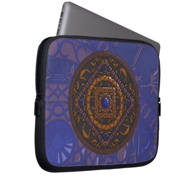 Funda para portátil Libra Mandala (Anverso derecho)