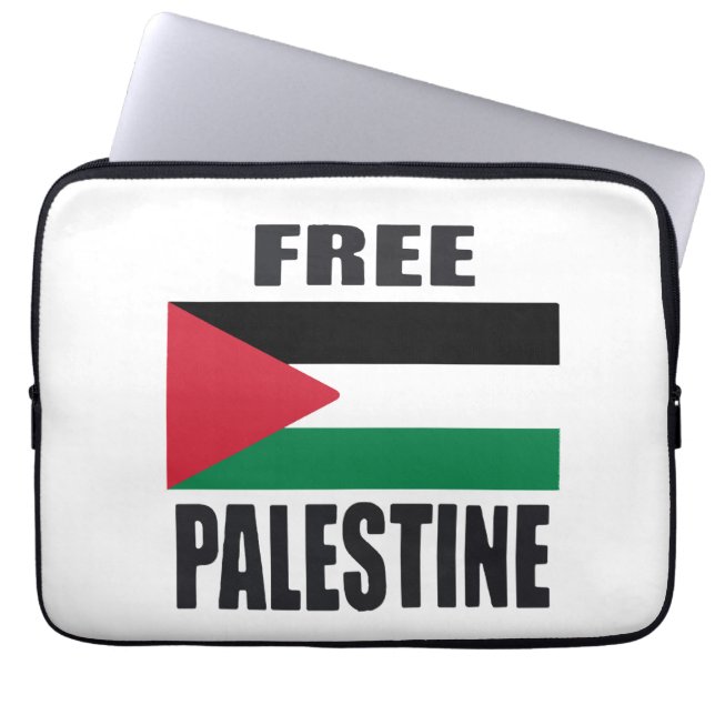 Funda Para Portátil Libre Palestina (Frente)