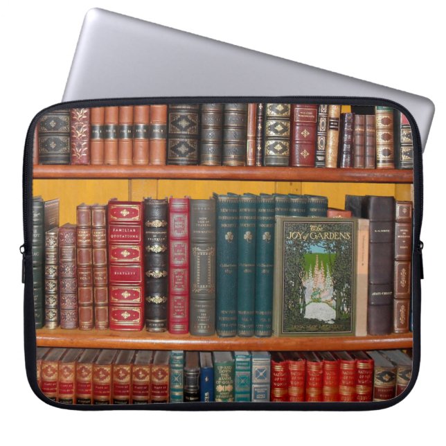 Funda Para Portátil librería libros librería librería librería (Frente)