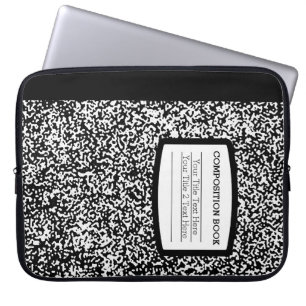 Funda Para Portátil Libro de composición de personalizados Escuela/Pro