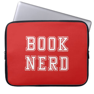 Funda Para Portátil Libro de estilo de variabilidad al nerd con color 